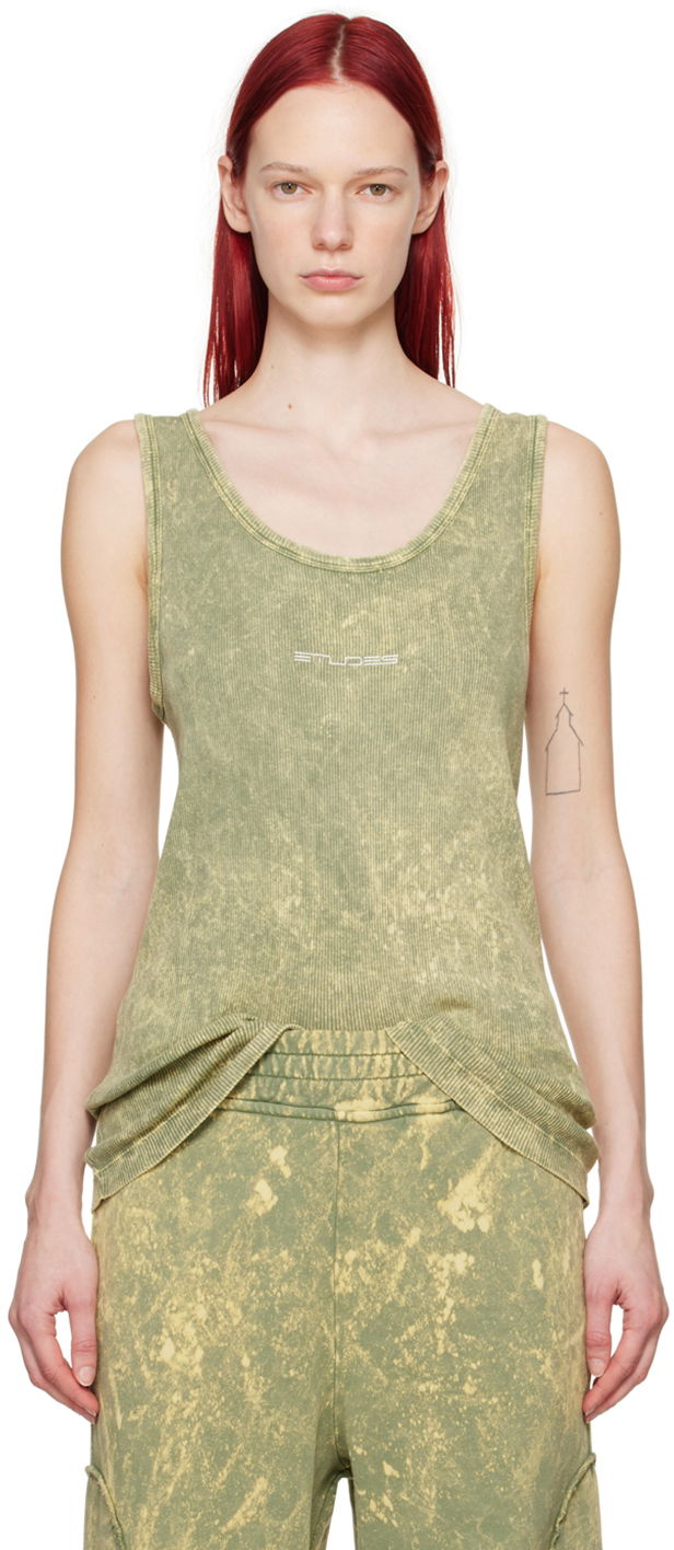 Безрукавка Études Études Pippen Tank Top Зелений | E24MM161A03333