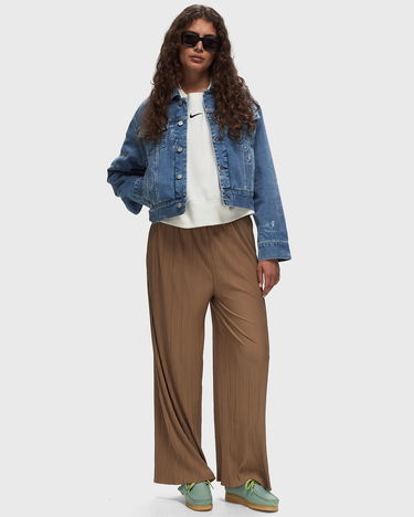Штани Samsoe Samsoe Samsøe & Samsøe UMA Pleated Wide-Leg Trousers, Size L Коричневий | F21200187-LEAD-GRAY, 1