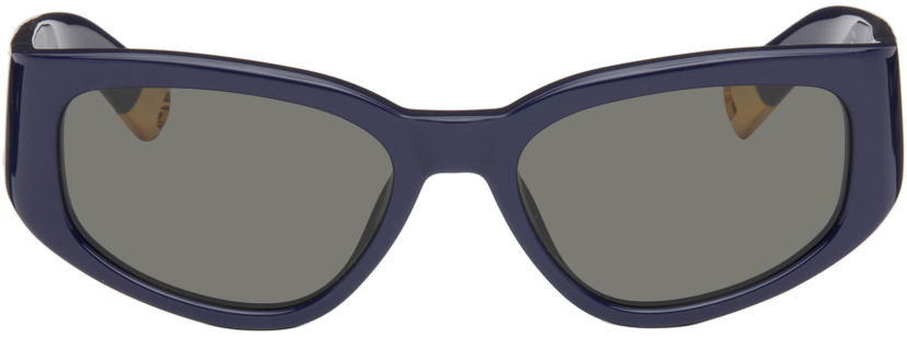 Сонцезахисні окуляри Jacquemus 'Les Lunettes Gala' Sunglasses темно-синій | JAC5C4SUN