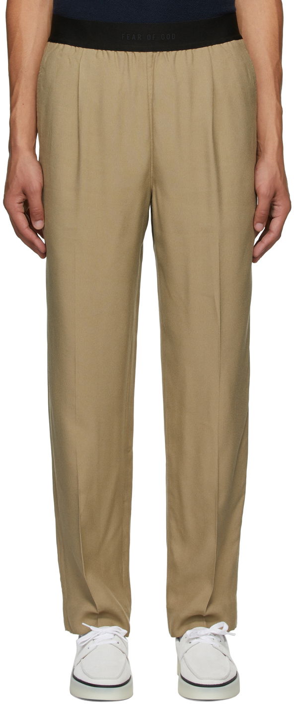 Штани Fear of God Everyday Trousers бежевий | FG40-036VCP