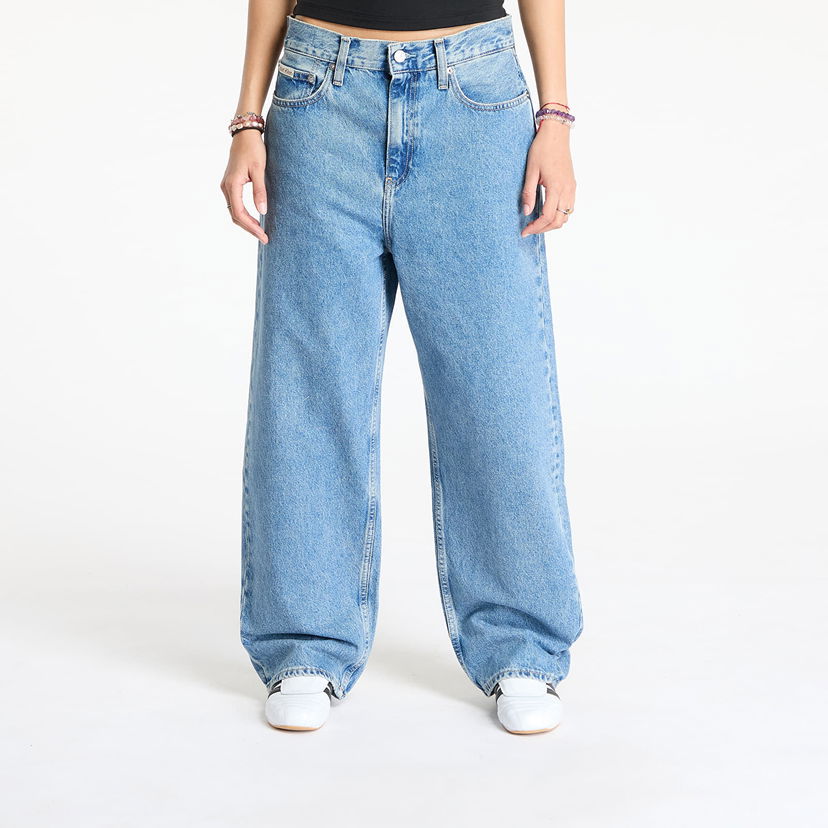 Джинси CALVIN KLEIN Calvin Klein Jeans Barrel Jeans W25/L32 Синій | J20J225005 1A4