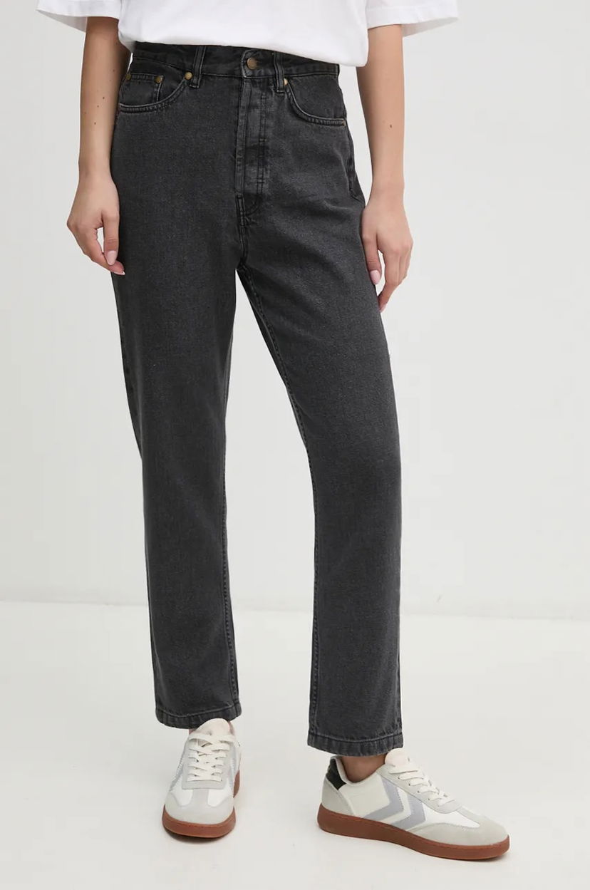 Джинси Barbour Barbour High Waist Jeans чорний | LTR0307