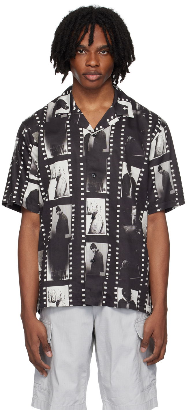 Сорочка Carhartt WIP Photo Strip Print Relaxed Fit Shirt чорний | I033070