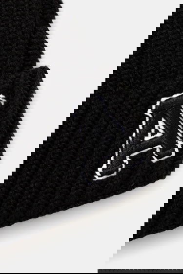 Шапка AAPE by A Bathing Ape A Bathing Ape Aape Main Knit Beanie with Logo чорний | AAPHTM5288XXNBKX, 4