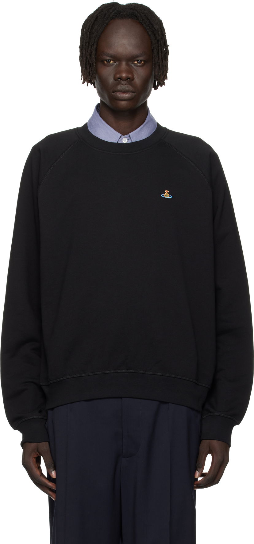 Світшоти Vivienne Westwood Vivienne Westwood Raglan Sweatshirt чорний | 3I010014-J006O-