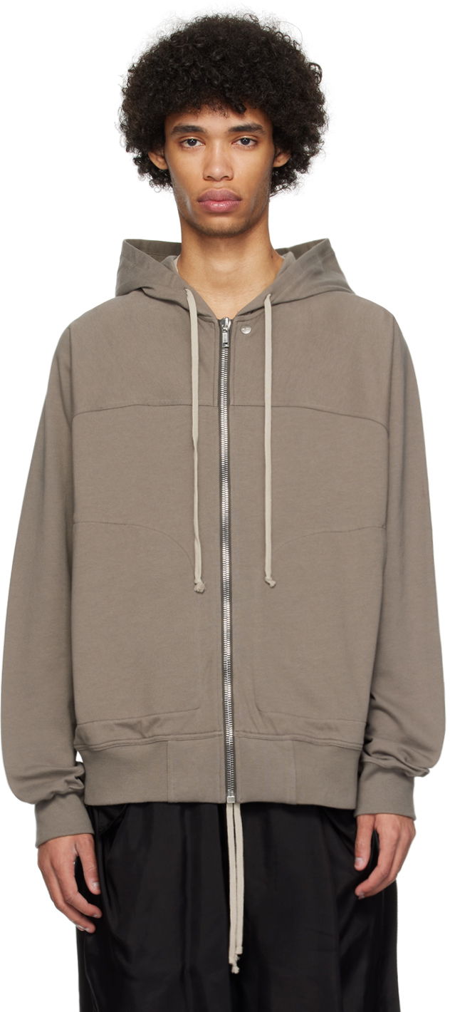 Світшоти Rick Owens Windbreaker Hoodie Сірий | RU01D3241 BA