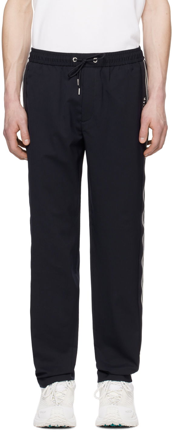 Спортивні штани Moncler Striped Sweatpants темно-синій | J10912A00005597FV