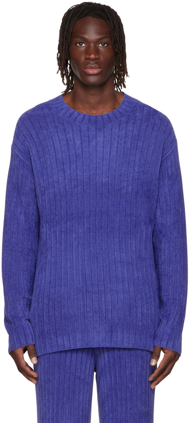 Cветр Dion Lee Dion Lee Blueprint Ribbed Knit Sweater Фіолетовий | C7100P22