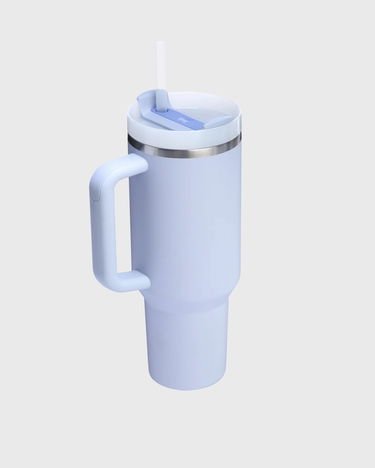 Пляшка для пиття Stanley Quencher H2.0 FlowState Tumbler with Handle and Straw Фіолетовий | 10-13230-062, 2