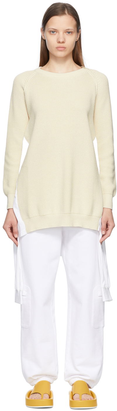 плаття Maison Margiela Cotton Tunic Dress бежевий | S62GP0063 S17973