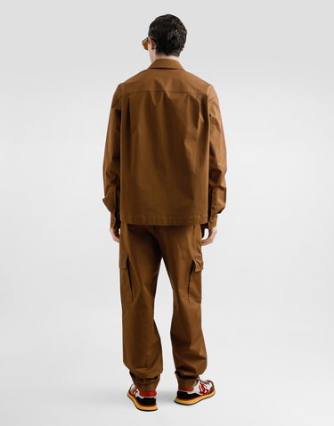 Штани карго Dolce & Gabbana Dolce & Gabbana Cargo Cropped Pants Коричневий | GP0P5TFUFLLM0019, 2