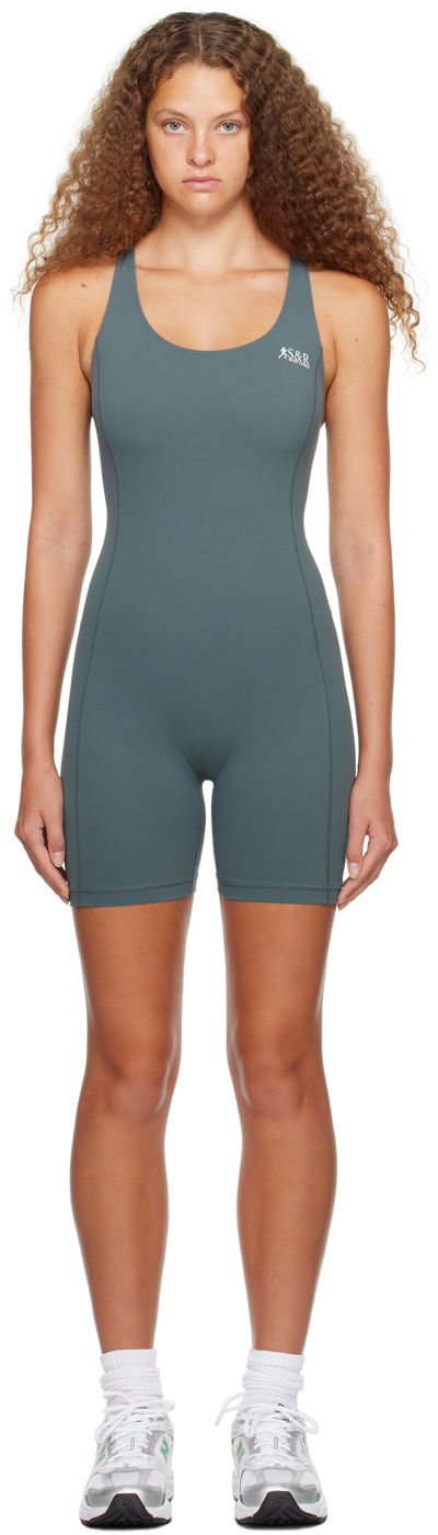 Комбінезон Sporty & Rich Sporty & Rich Exclusive Sleeveless Jumpsuit Зелений | BS821VO