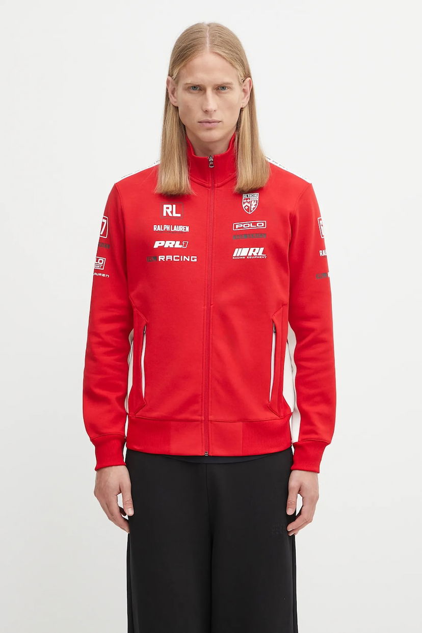 Світшоти Polo by Ralph Lauren Polo Ralph Lauren Racing Full Zip Track Jacket Червоний | 710972343