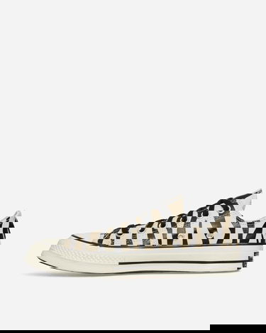 Кросівки та взуття Converse Chuck 70 Glow-In-The-Dark Zebra Print бежевий | A13438C, 3