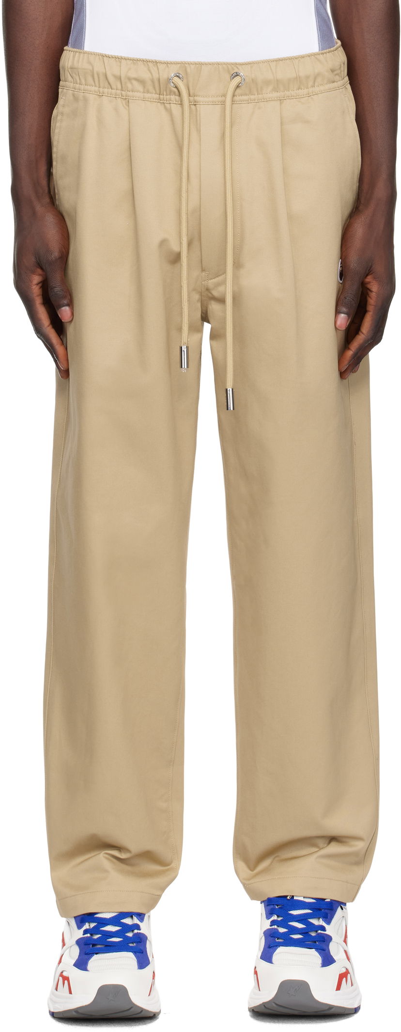 Штани BAPE Chef Trousers бежевий | 0ZXPTM152301NBGX