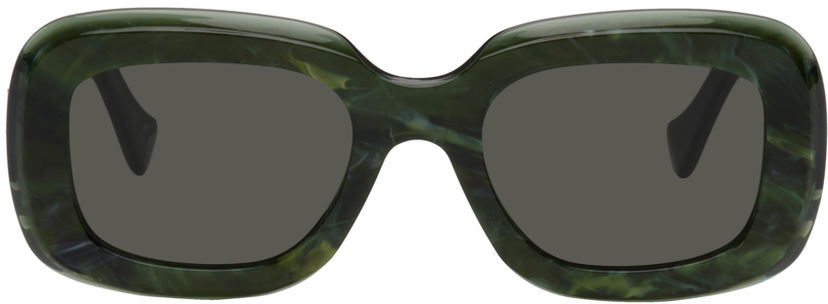 Сонцезахисні окуляри Saintwoods Retrosuperfuture Virgo Sunglasses Зелений | SWRSF001