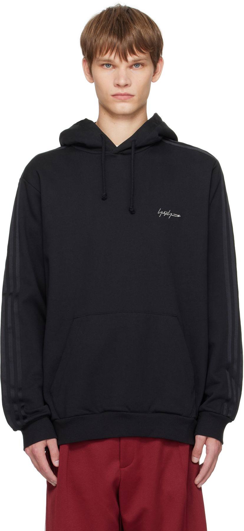 Світшоти Yohji Yamamoto Y-3 Yohji Yamamoto Kuro Hoodie чорний | KA9652