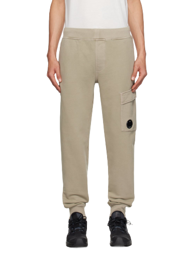 Спортивні штани C.P. Company Diagonal Sweatpants бежевий | 15CMSP246A-006372R