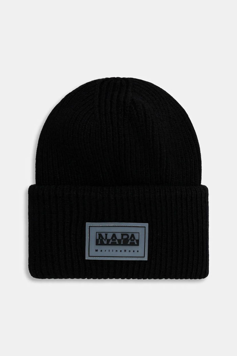 Шапка Napapijri Wool Beanie Martine Rose чорний | NP0A4FQ89411