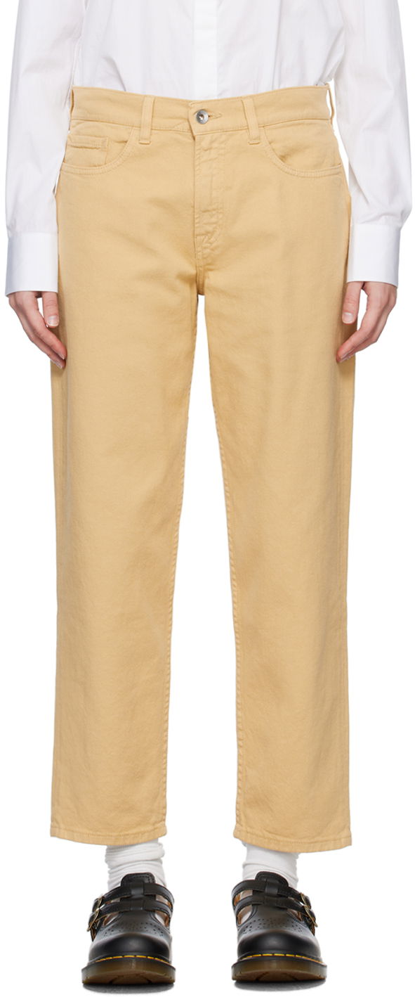 Джинси YMC Tearaway Jeans Жовтий | Q4UAG
