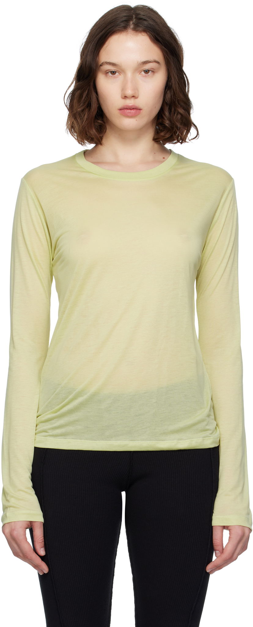 Футболка Baserange Baserange Long Sleeve T-Shirt Зелений | TTLS-BL-AU25