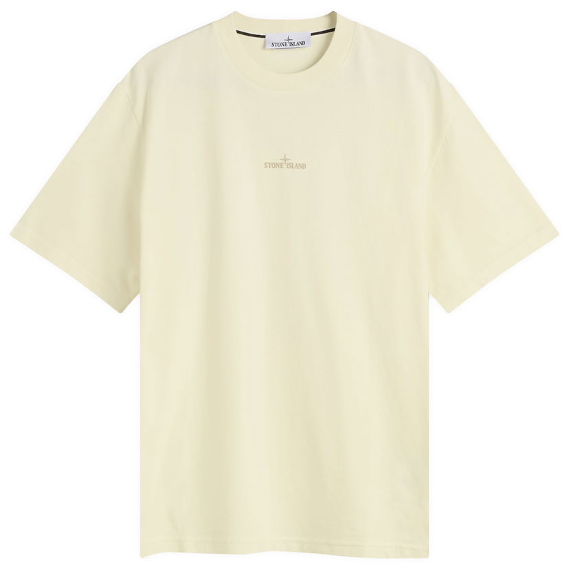 Футболка Stone Island Stone Island Compass Print T-Shirt, Size Medium Жовтий | K2S152100037-S0197-V0093