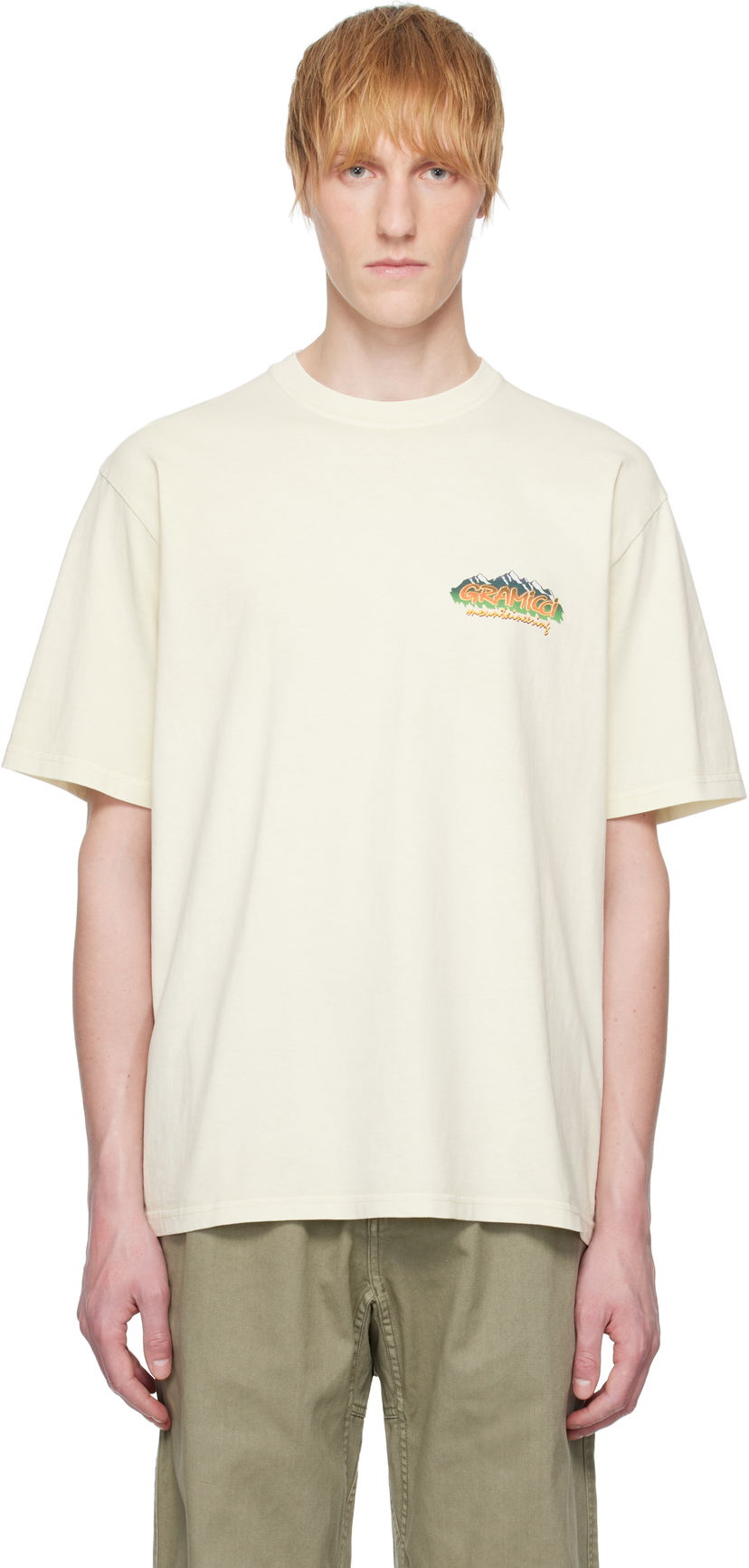 Футболка GRAMICCI Gramicci Mountaineering T-Shirt бежевий | G5SU-T168