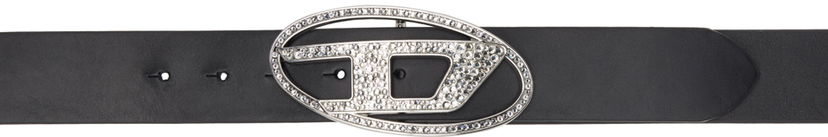 Ремені Diesel B-1dr Strass Belt чорний | X09611 P0503