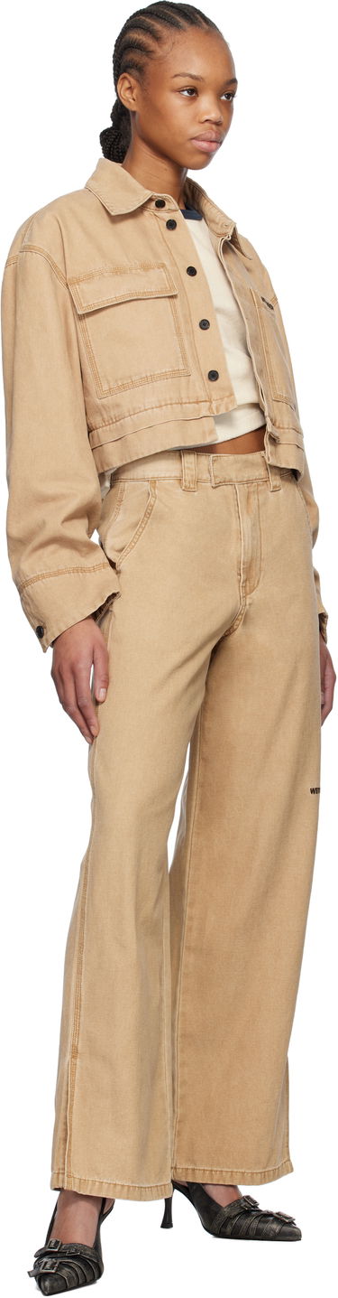 Куртка We11done We11done Cropped Work Jacket бежевий | WD-JK0-25-055-W-BG, 3