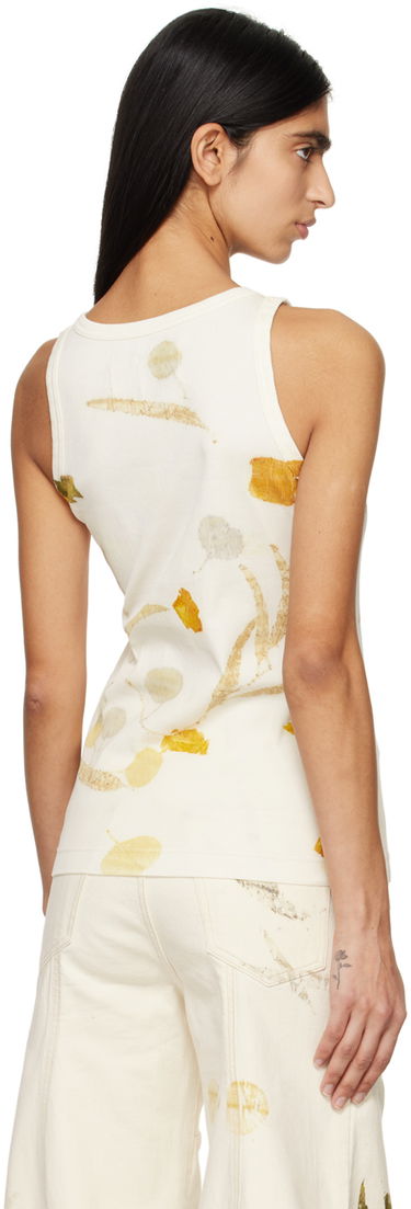 Безрукавка Feng Chen Wang Feng Chen Wang Printed Tank Top білий | FMS17VS05, 2