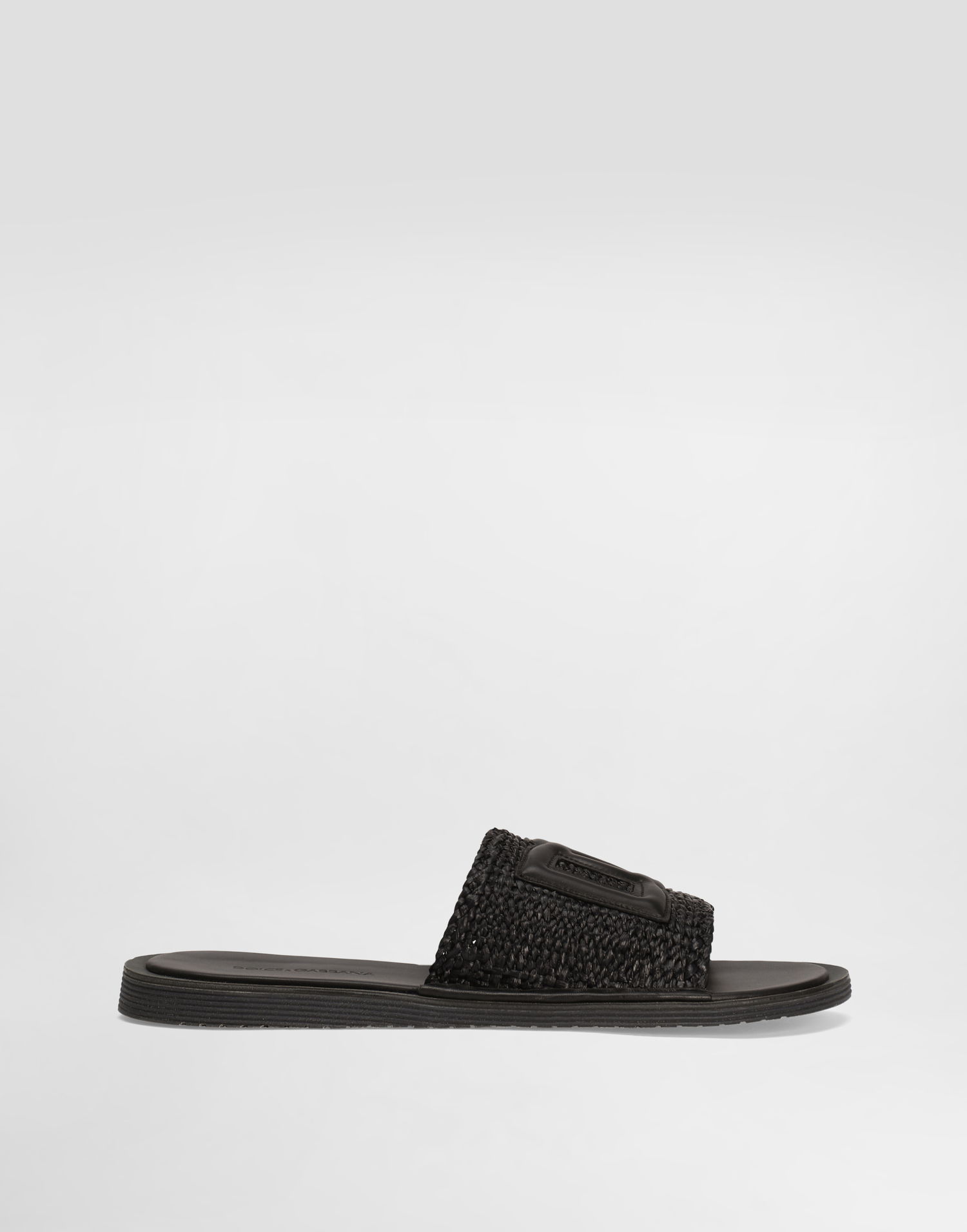 Аксесуари Dolce & Gabbana Dolce & Gabbana Raffia Crochet Slippers чорний | A80519A9Q988B956, 0