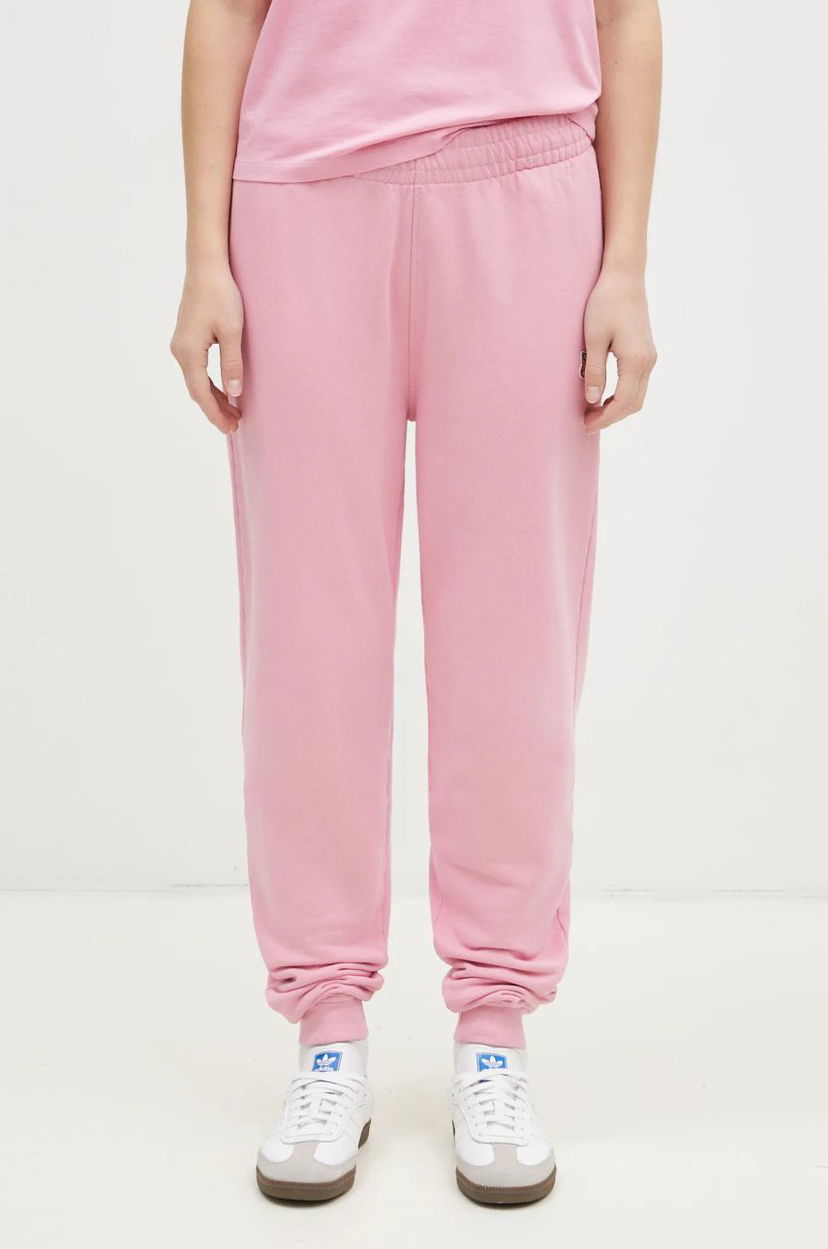 Спортивні штани MAISON KITSUNÉ Fox Head Patch Sweatpants Рожевий | MW01109KM0001