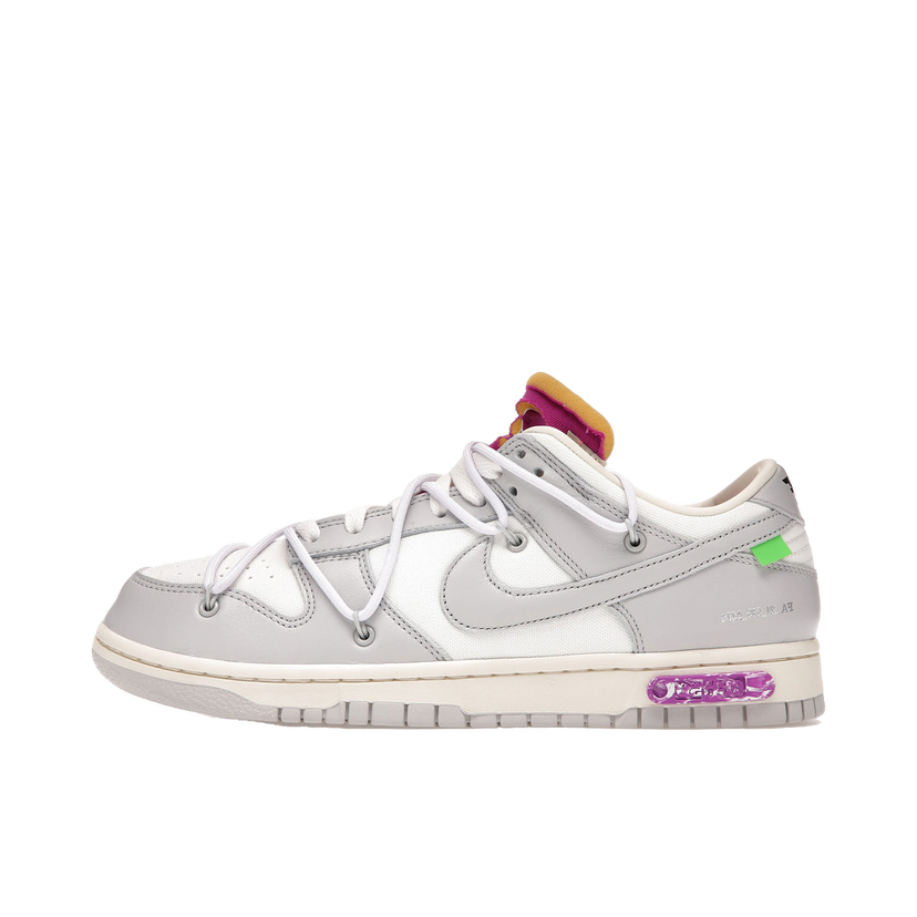 Кросівки та взуття Nike Dunk Low Off-White Lot 3 Сірий | DM1602-118