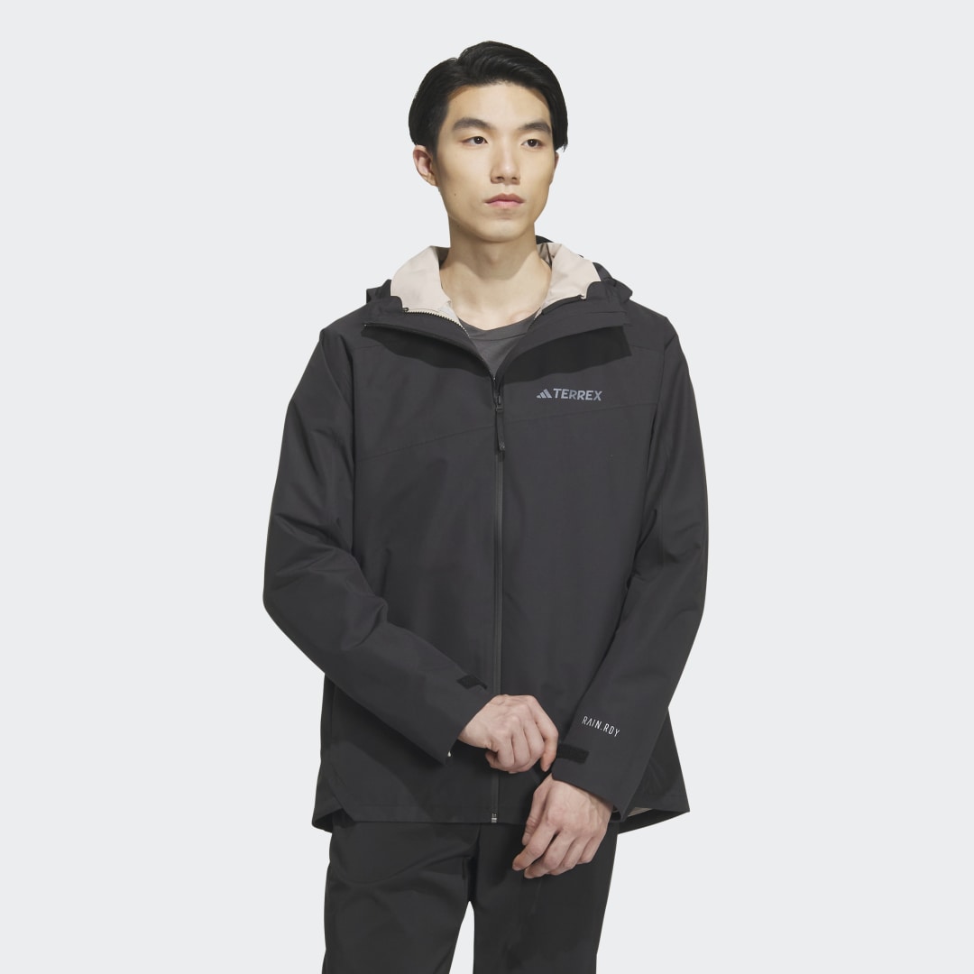 Куртка adidas Performance THREE-IN-ONE RAIN.RDY SOFT SHELL JACKET чорний | IL8974, 0