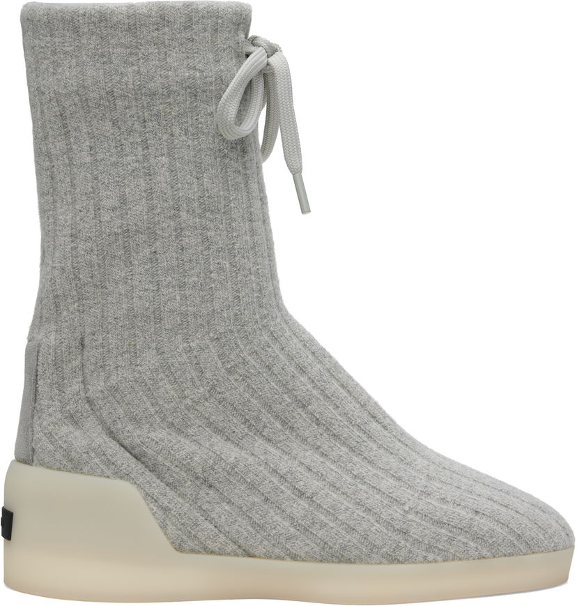 Кросівки та взуття Fear of God Moc Knit High Сірий | FG24FW80-8015WOO