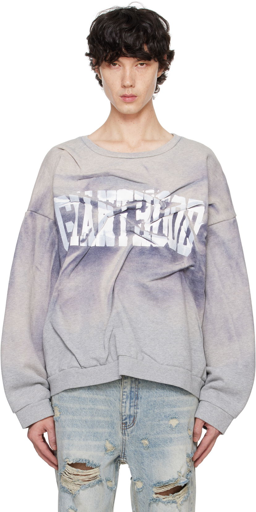 Світшоти Who Decides War Gianthood Pullover Sweatshirt Сірий | 1110150030FW24