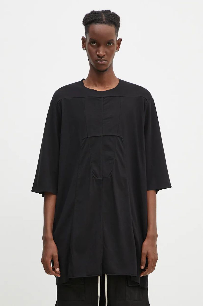 Футболка Rick Owens Luxor T-Shirt чорний | DU02D2251.RNP
