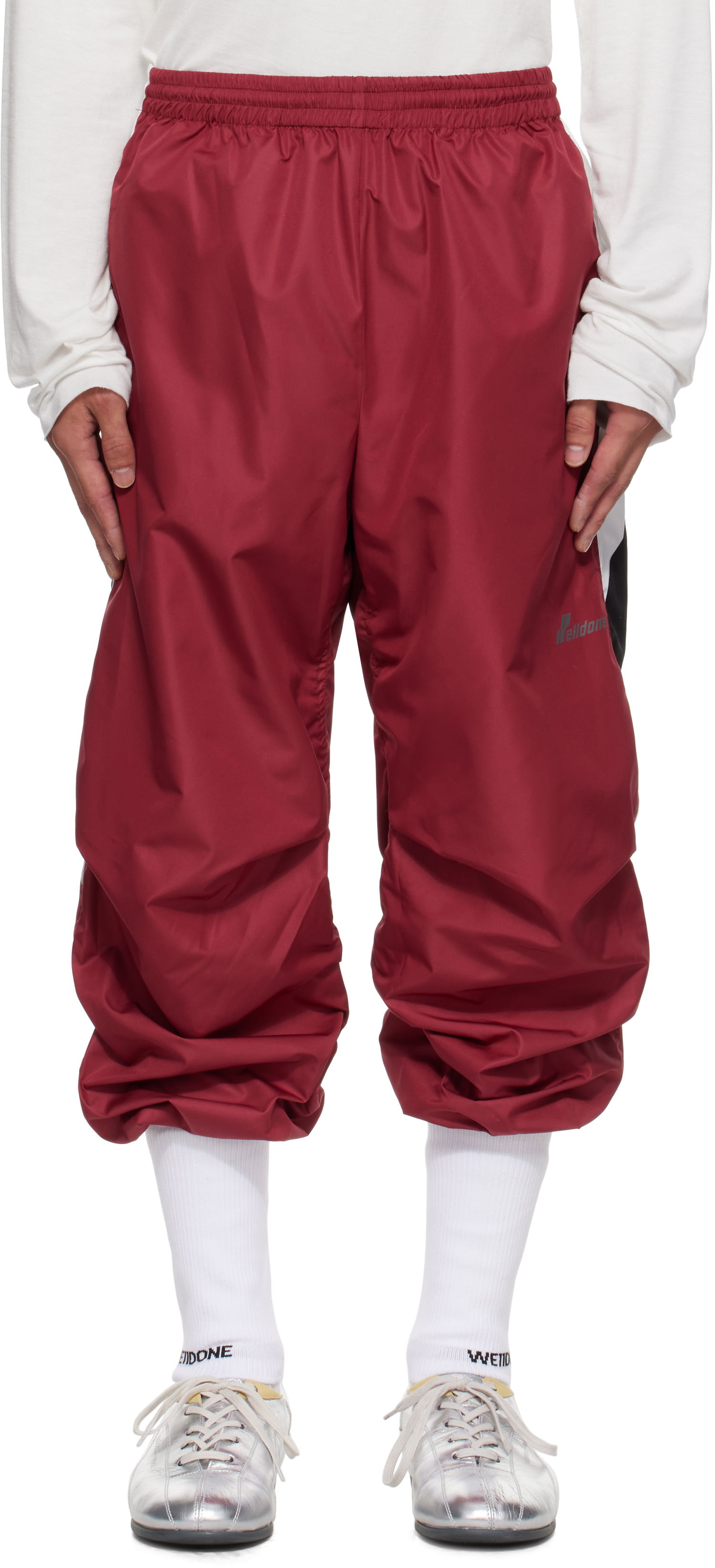 Штани We11done We11done Track Pants Червоний | WD-PT2-25-213-M-RD, 0