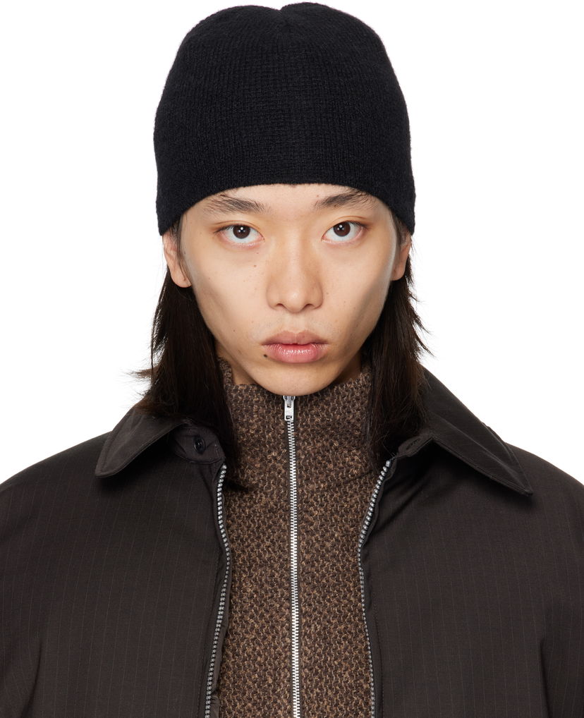 Шапка OUR LEGACY OUR LEGACY Alpaca Beanie чорний | A4258BBF