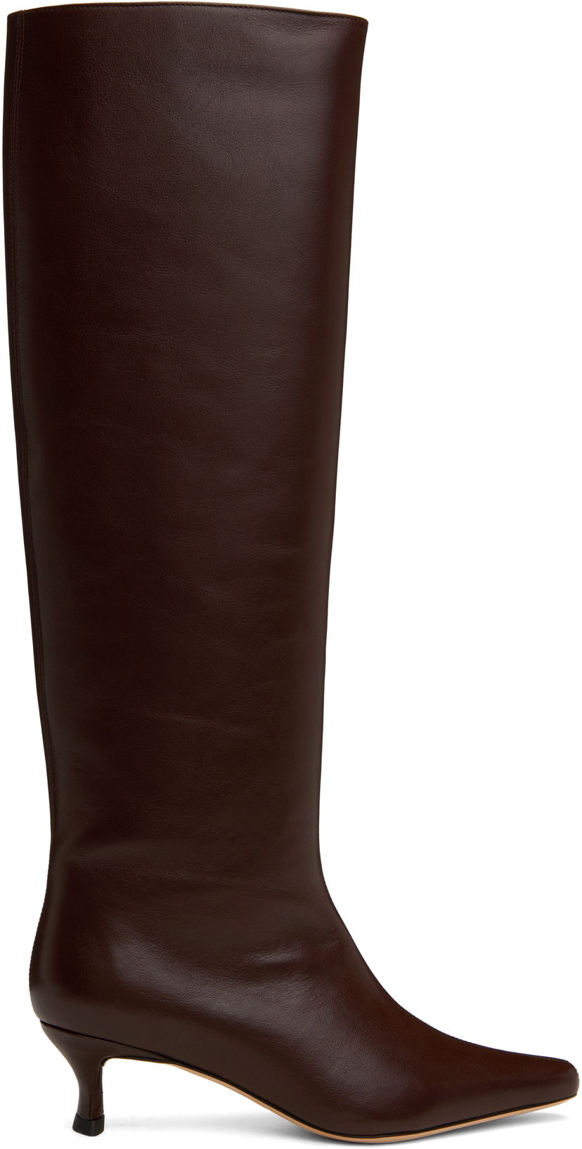 Одяг BY FAR BY FAR Kitten Stevie 42 Tall Boots Коричневий | MWFBO066CL013BR023PL