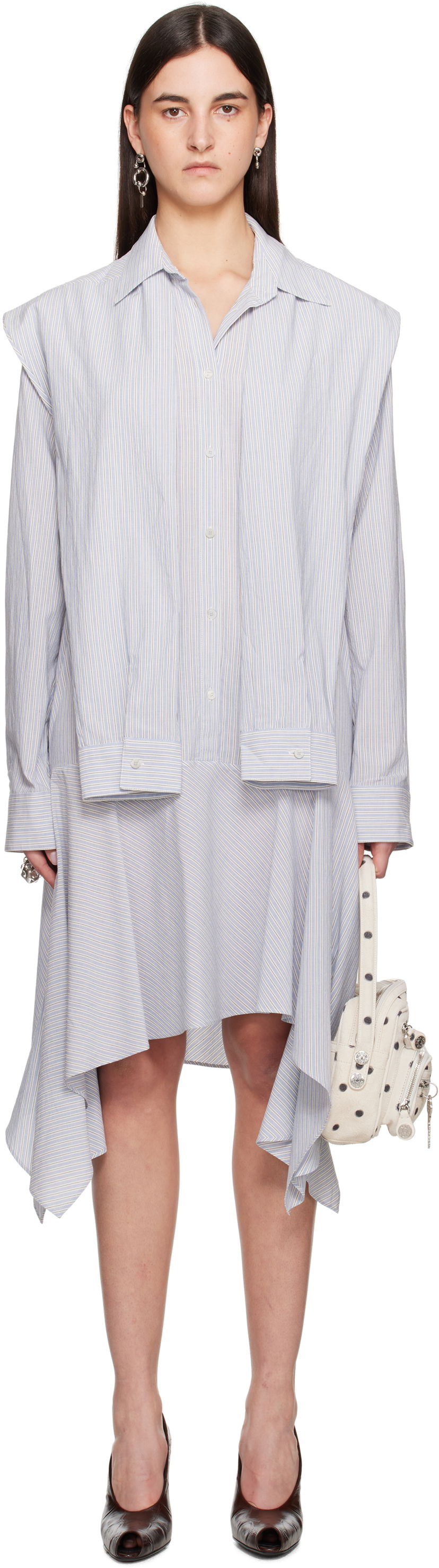 плаття Acne Studios Acne Studios Layered Midi Dress Синій | A20802-