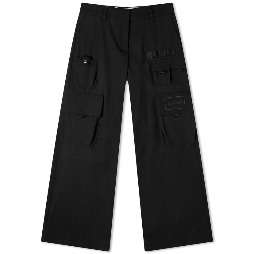 Штани карго Off-White Toybox Cargo Pants чорний | OWCF017S24FAB0011010
