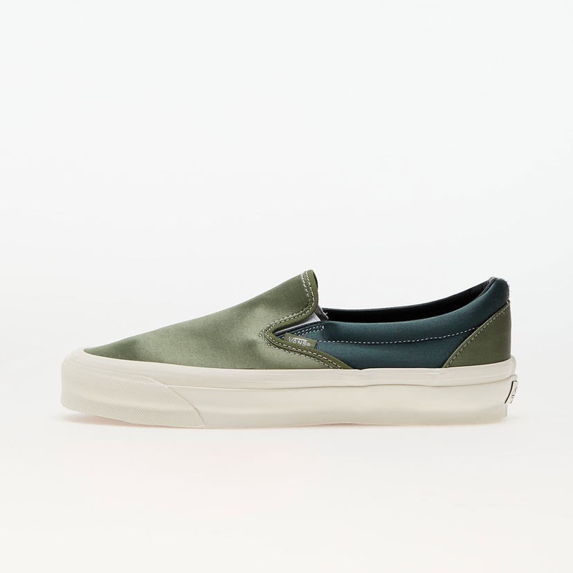 Кросівки та взуття Vans LX Slip-On Reissue 98 Satin Loden Green Зелений | VN0007PJZBF1