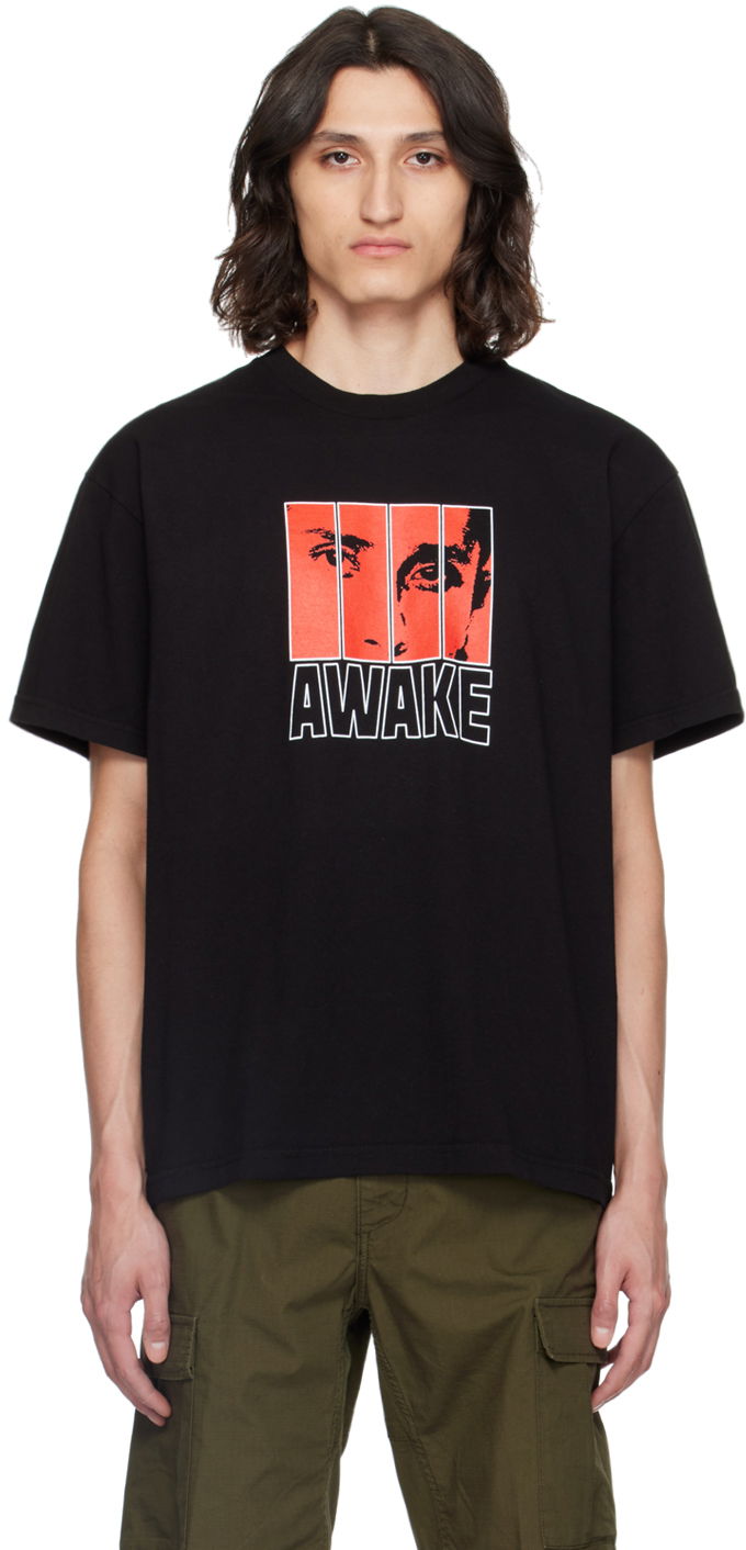 Футболка Awake NY Awake NY Print T-Shirt чорний | AWK-SP24-TS006
