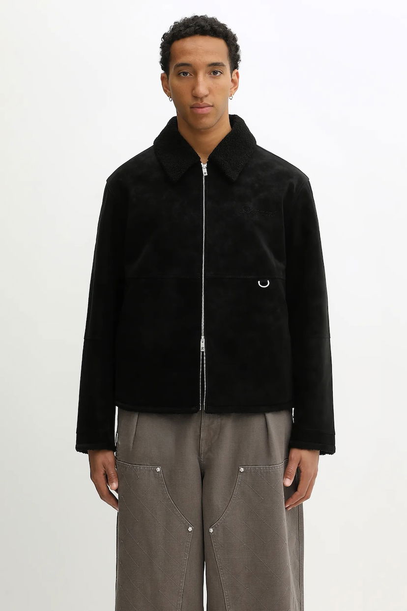 Куртка Represent Clo Oversize Shearling Jacket чорний | MLM100132