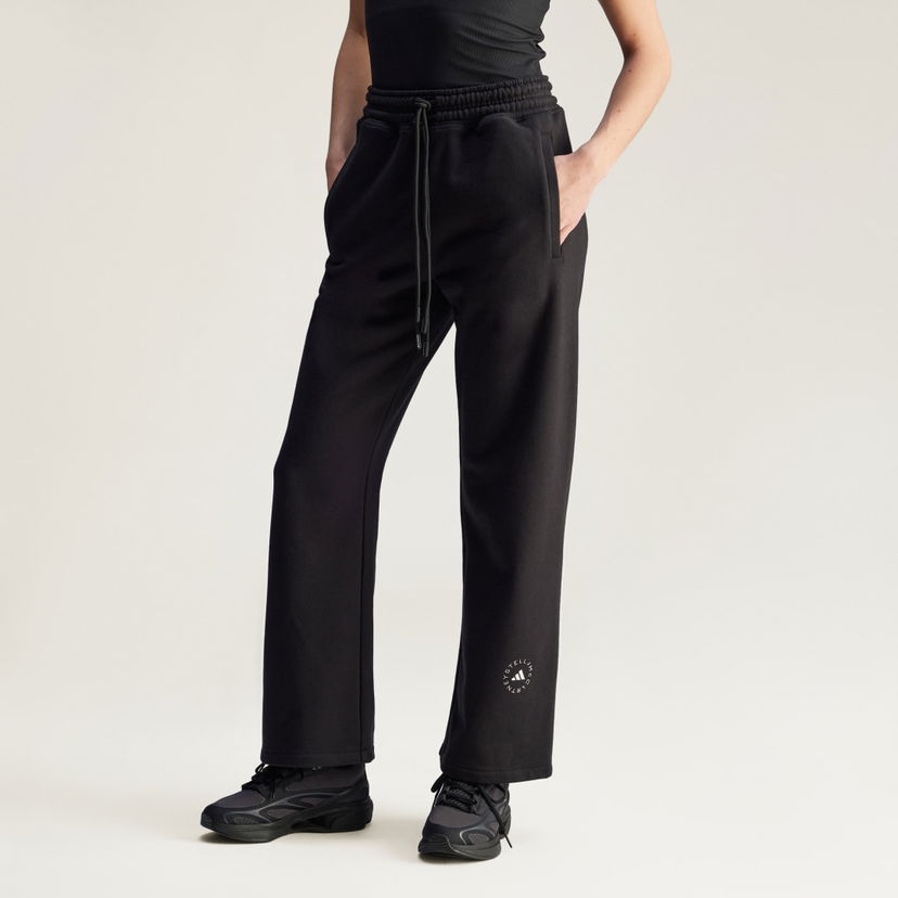 Спортивні штани adidas Performance adidas by Stella McCartney Straight Leg Sweatpants чорний | JJ0102