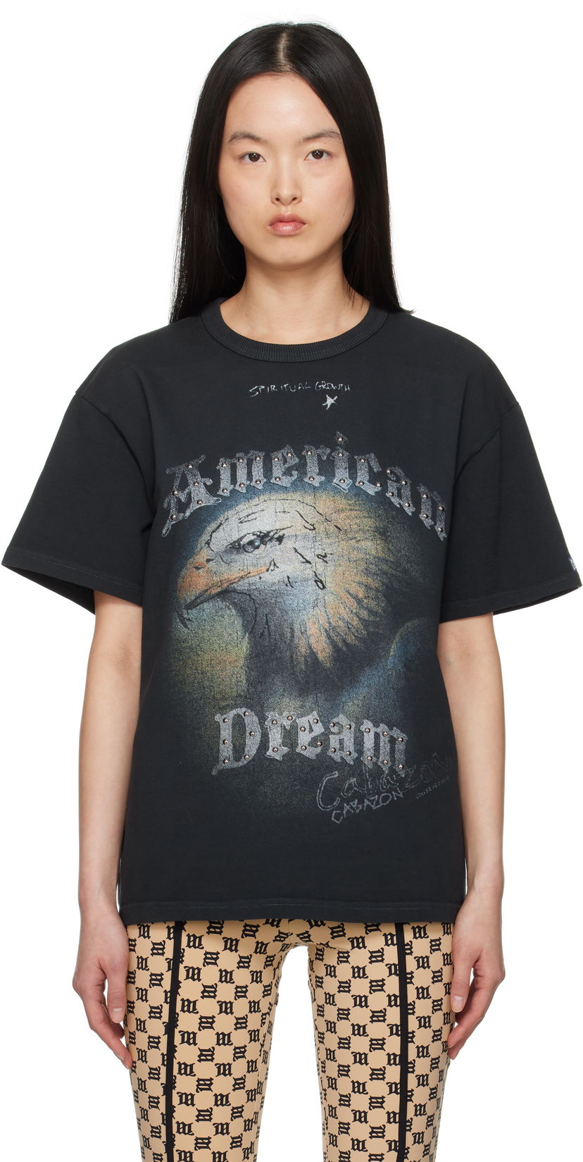 Футболка MISBHV MISBHV 'American Dream' Graphic T-Shirt чорний | 250M125