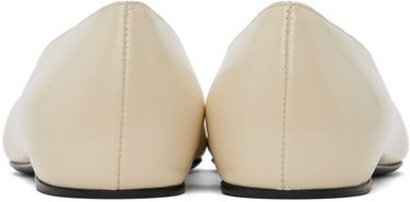 Одяг TOTEME TOTEME Asymmetric Ballerina Flats бежевий | 241-WAS990-LE0046, 1