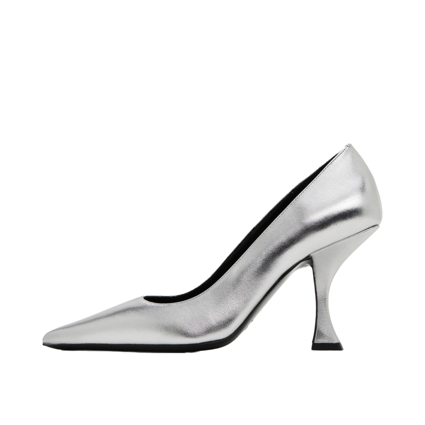 Кросівки та взуття BY FAR Metallic Leather Pointed-Toe Pumps Металік | 23PFVIVSVA