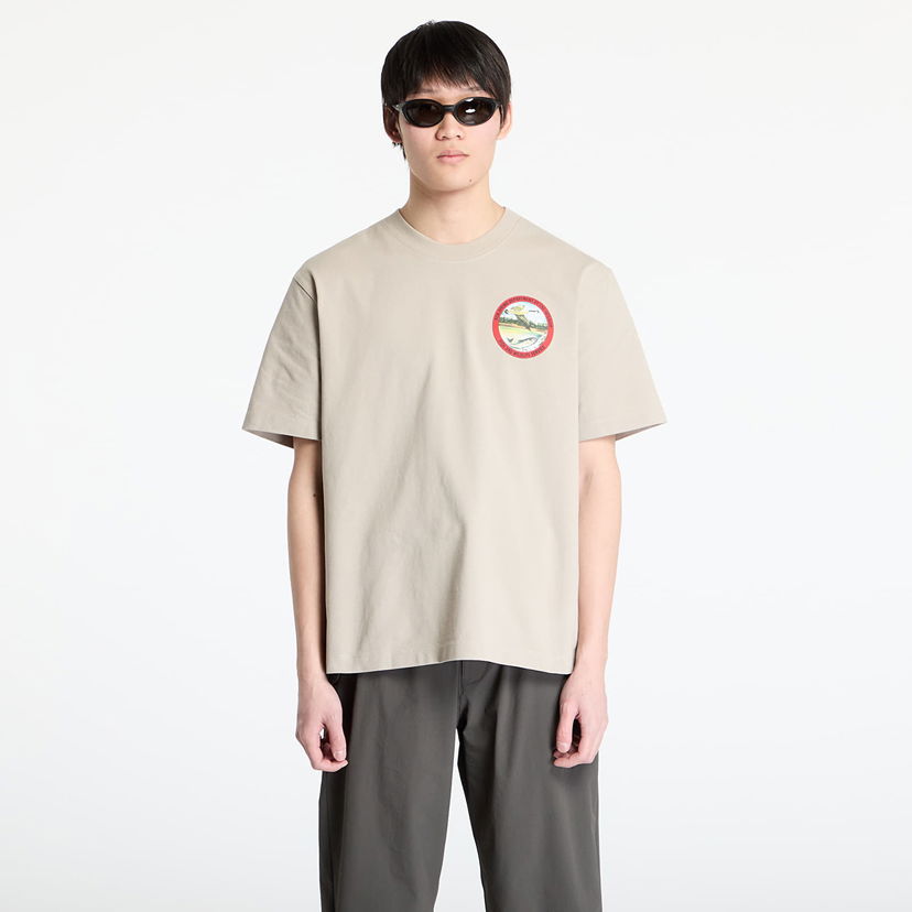 Футболка ROA ROA Division T-Shirt бежевий | RBMW0433JY38 GRY0004
